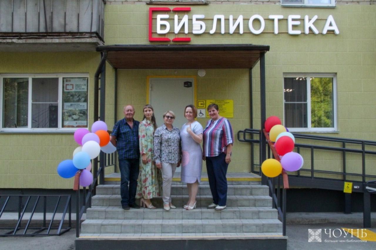 Открытие библиотеки нового поколения на поселке Октябрьском